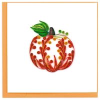 Quilling Pumpkin Greeting Card