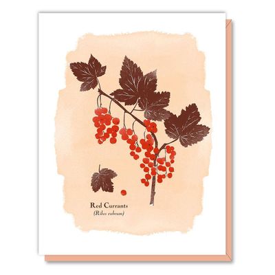 Red Currants Greeting Card