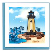 Quilling Lighthouse Greeting Card