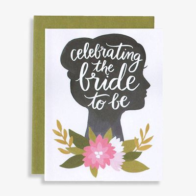 Bride To Be Wedding Card