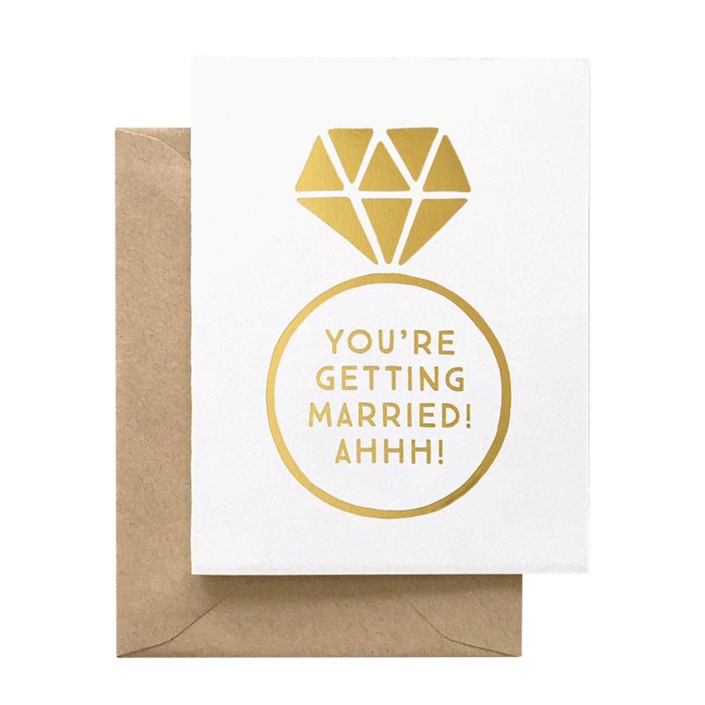 You're Getting Married Card