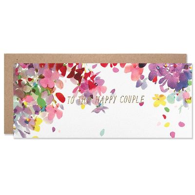 Happy Couple Wedding Money Card