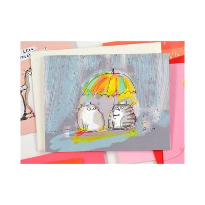 Rainy Day Greeting Card