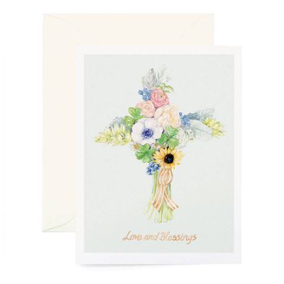 Love & Blessings Greeting Card
