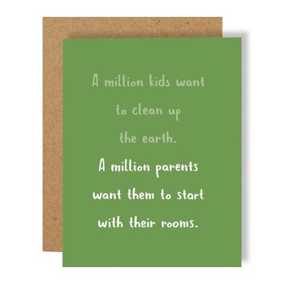 A Million Kids Greeting Card