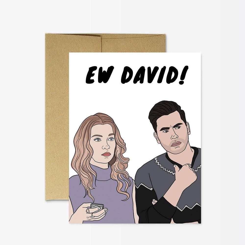 Ew Greeting Card