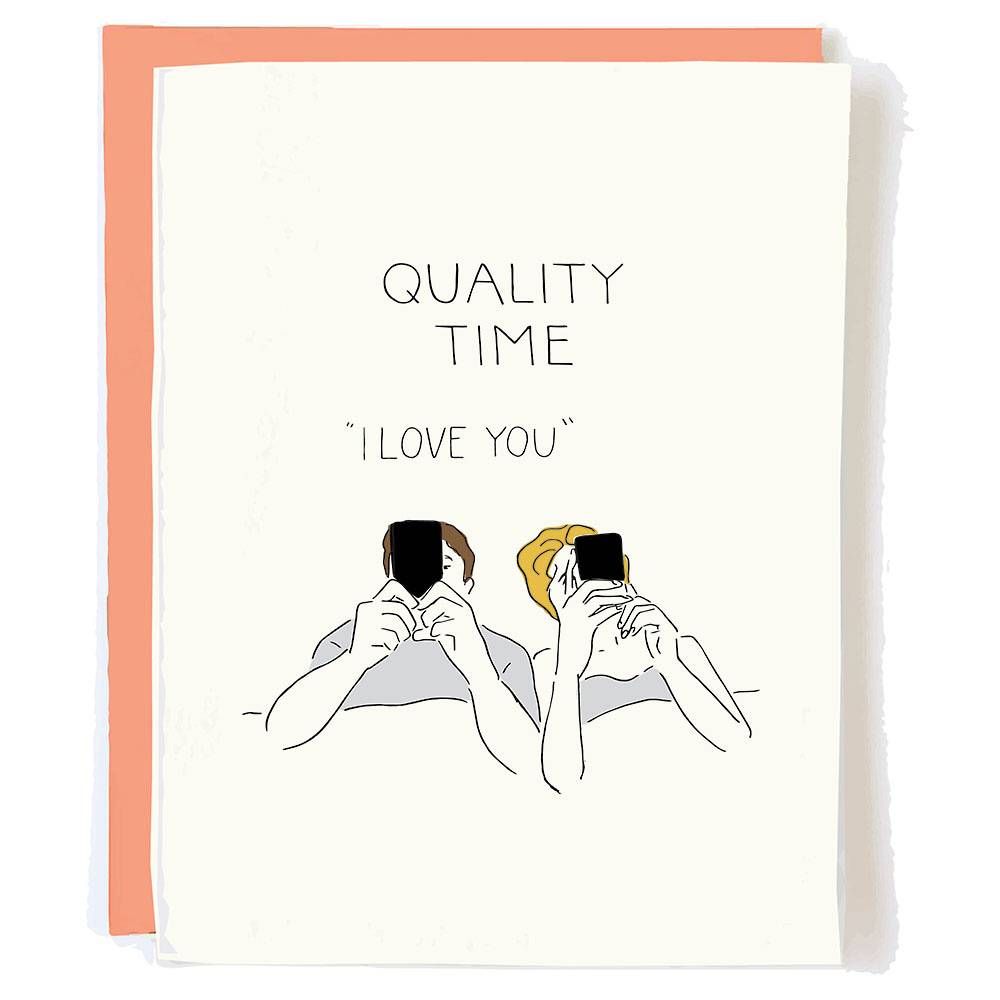 Quality Time Love Card