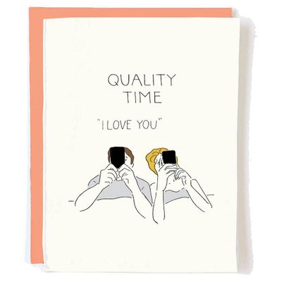 Quality Time Love Card