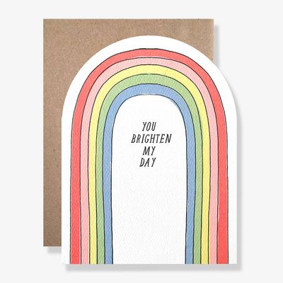 You Brighten My Day Greeting Card