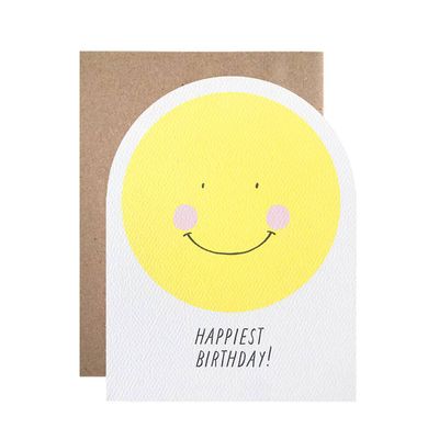 Smiley Face Birthday Card