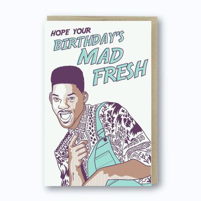 Mad Fresh Birthday Card