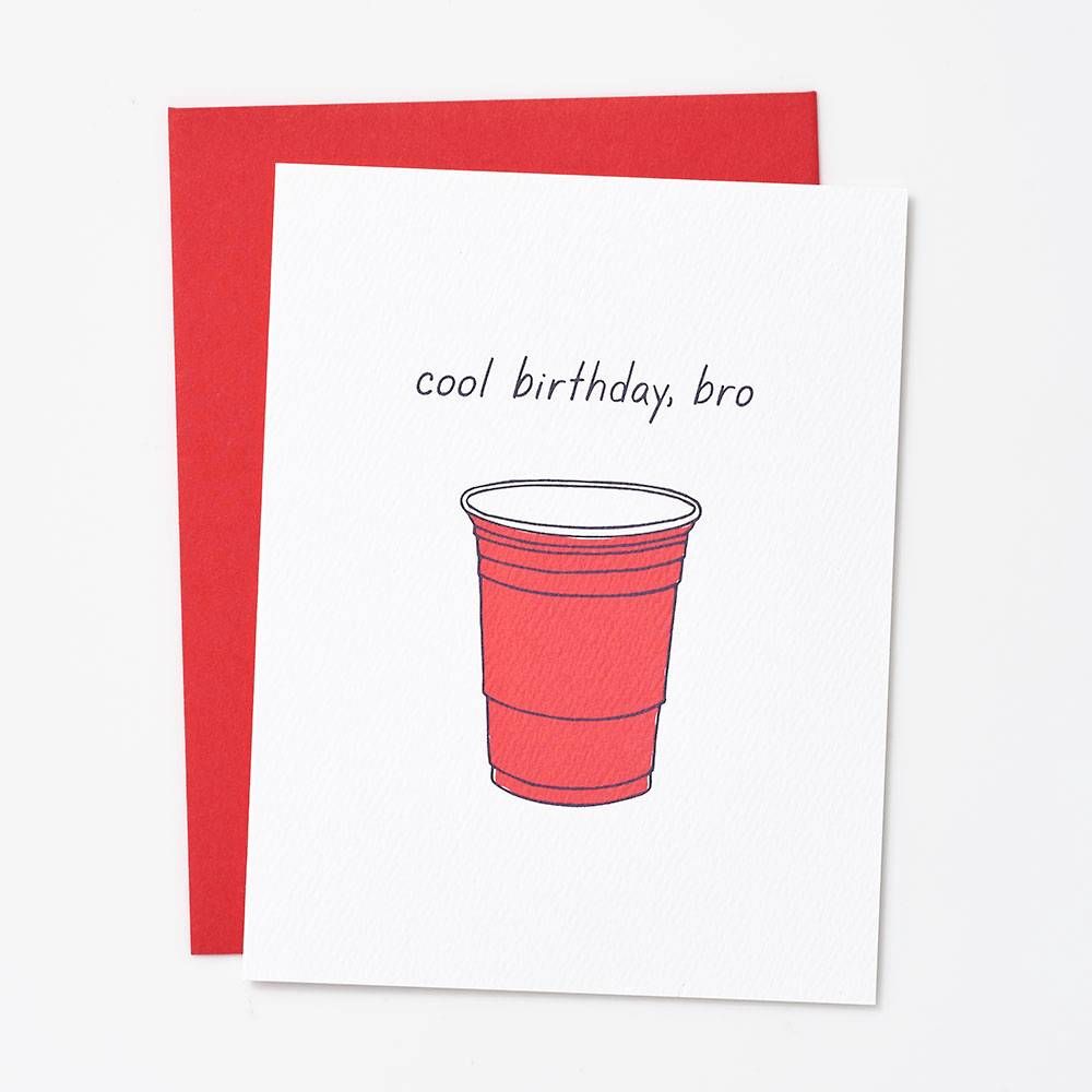 Cool Birthday Bro Card