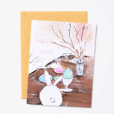 Painted Easter Card