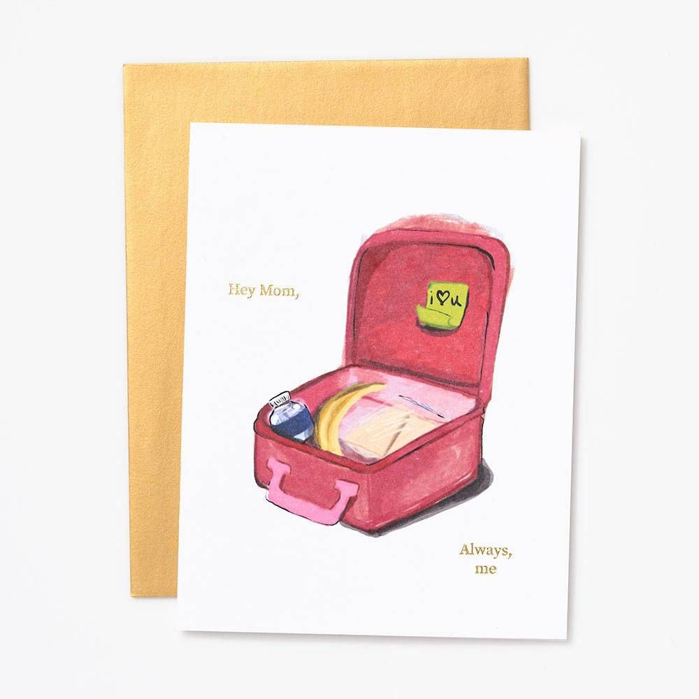 Lunch Box Mother's Day Card