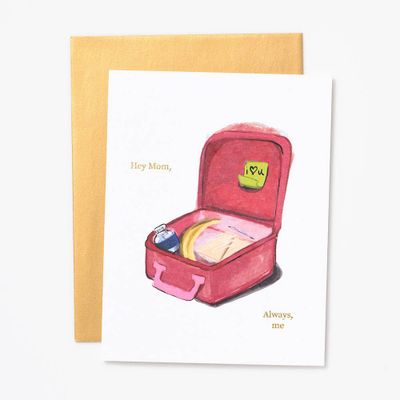 Lunch Box Mother's Day Card