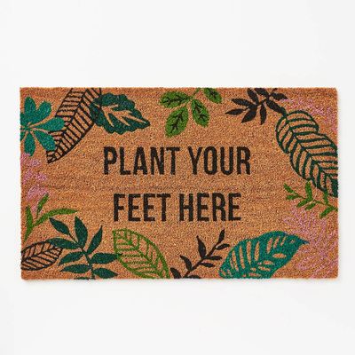 Plant Your Feet Doormat