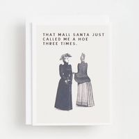 Mall Santa Christmas Card