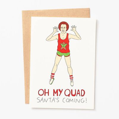 Oh My Quad Holiday Card