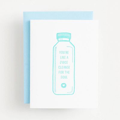 Juice Cleanse for the Soul Card