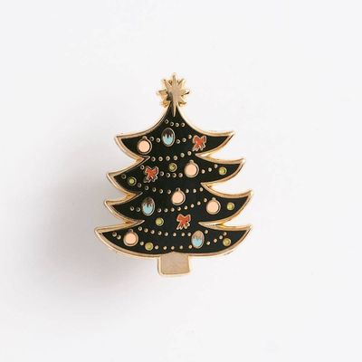 Christmas Tree Enamel Pin