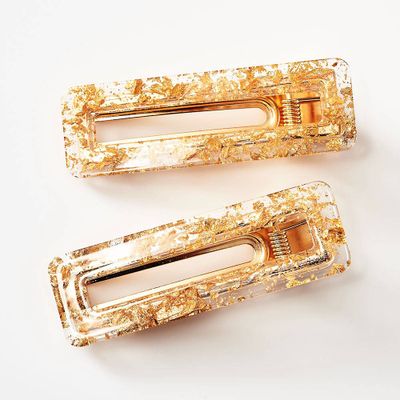 Gold Hair Clips