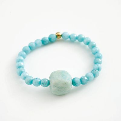 Aquamarine Good Vibes Bracelet