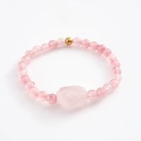 Rose Quartz Good Vibes Bracelet