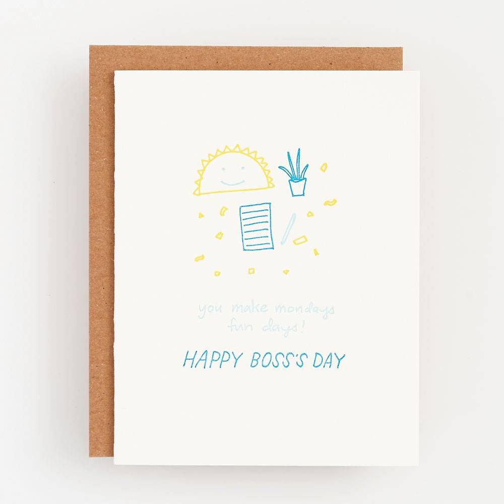 Monday Fun Day Card