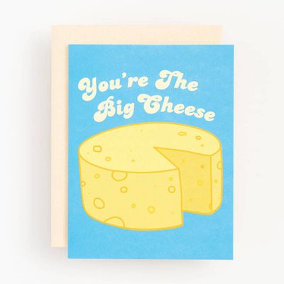 The Big Cheese Boss's Day Card