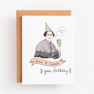 Susan B Celebratin Birthday Card