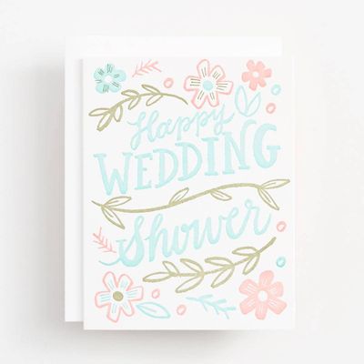 Happy Wedding Shower Card