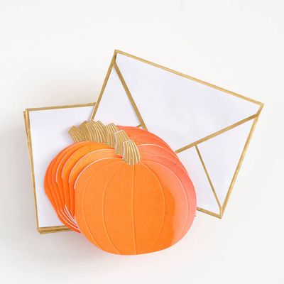 Pumpkin Note Cards