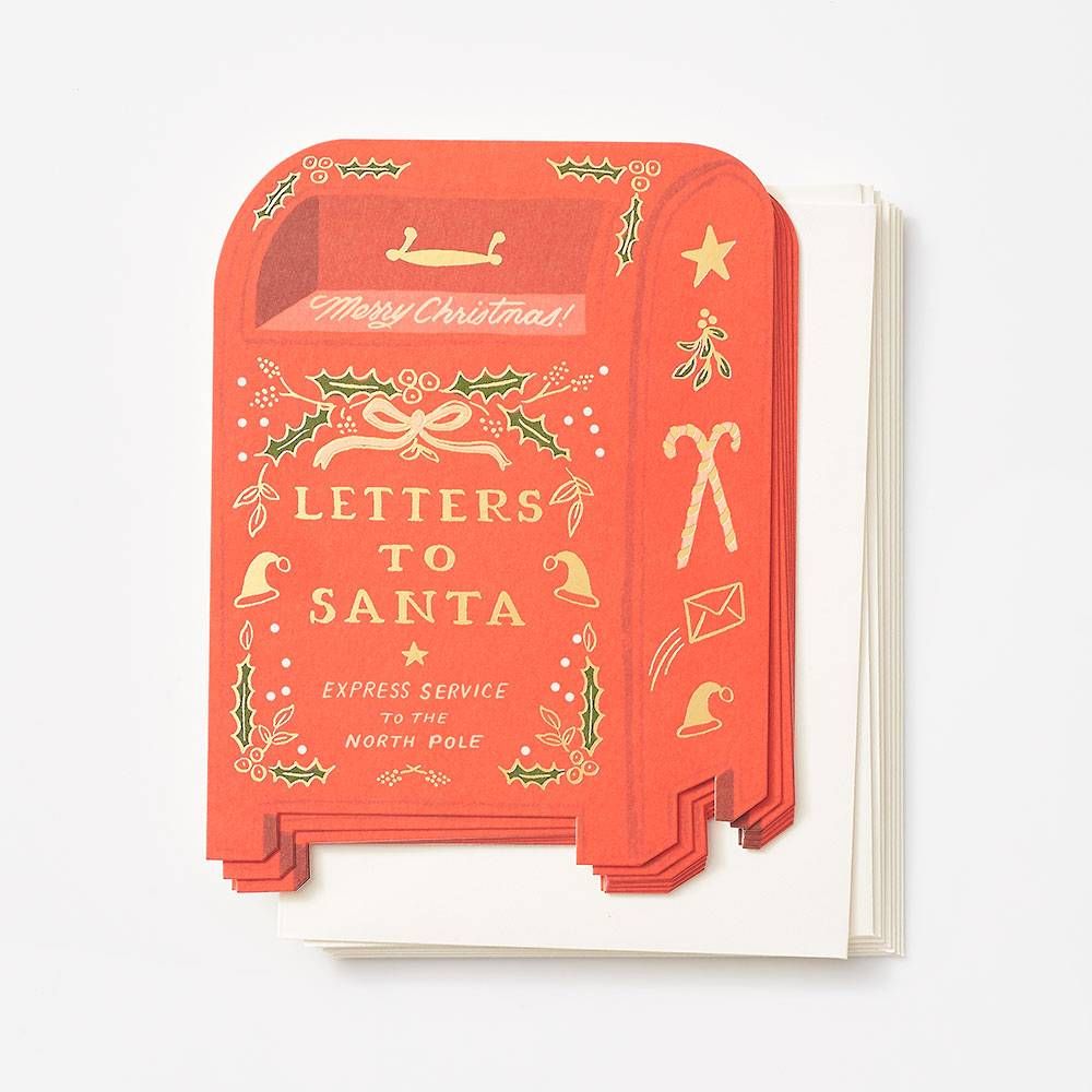 Letters to Santa Holiday Card Set