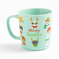 Meowy Christmas Mug