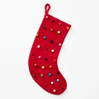 Felt Pom Stocking