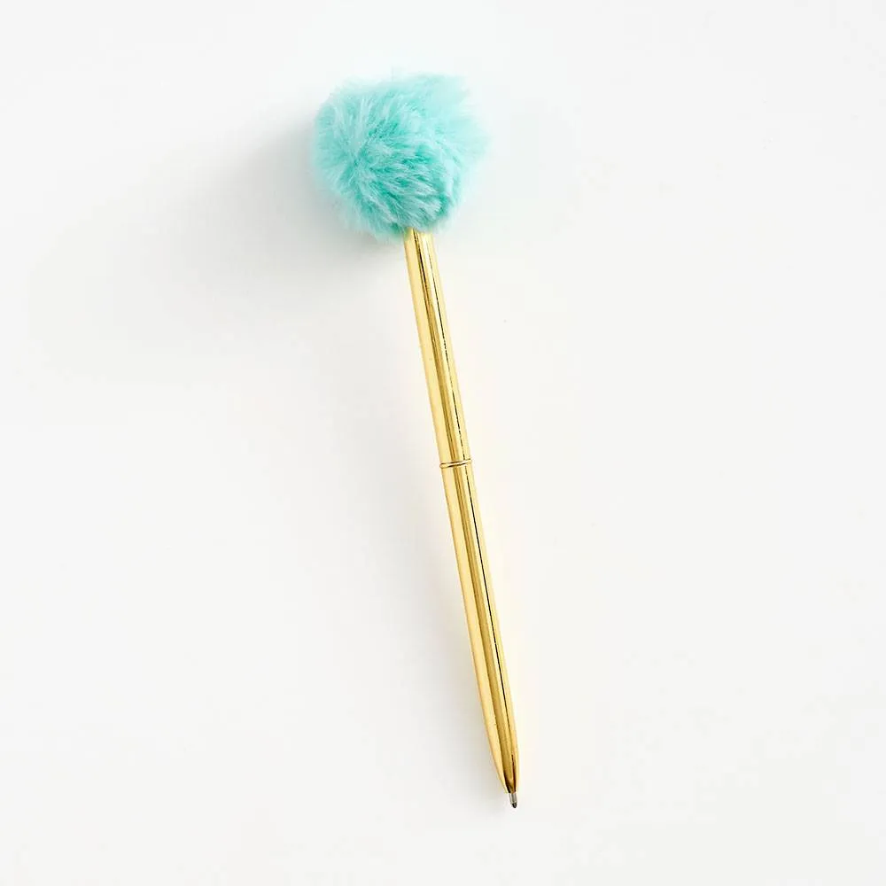 Turquoise Pom Pen