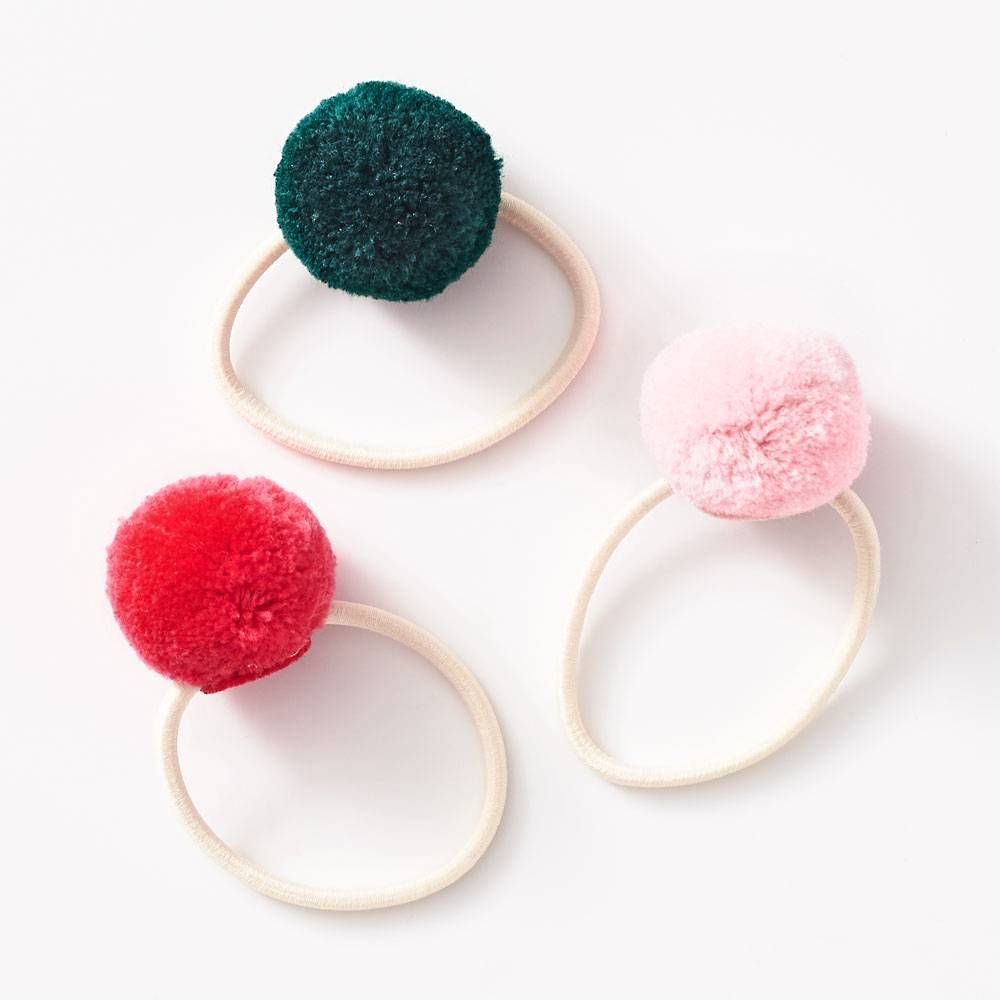 Pom Pom Hair Ties