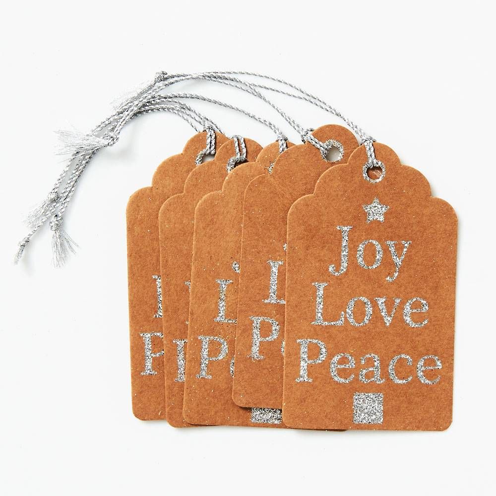 Joy Love Peace Gift Tags