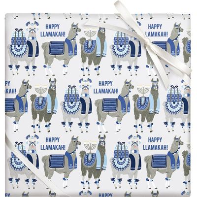 Happy Llama-Kkah Wrapping Paper