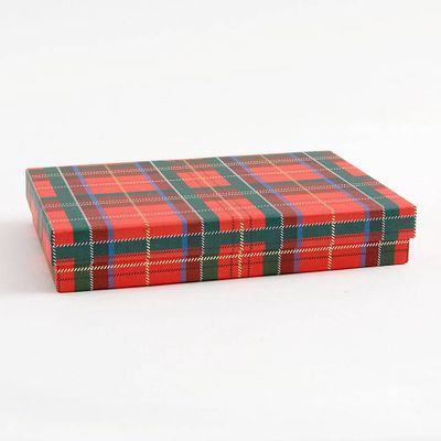 Tartan Plaid SMALL Shirt Box