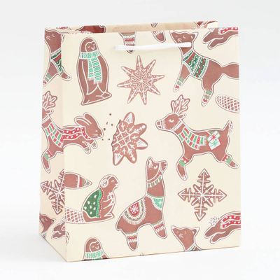 Paper Source Gingerbread Critters Wrapping Paper