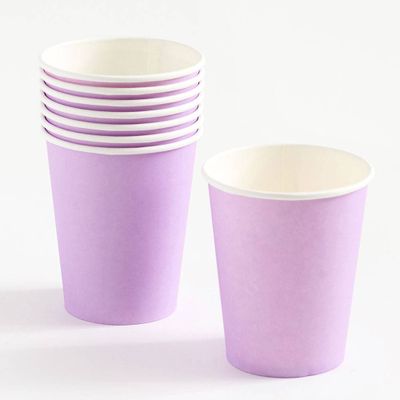 Lilac Paper Cups