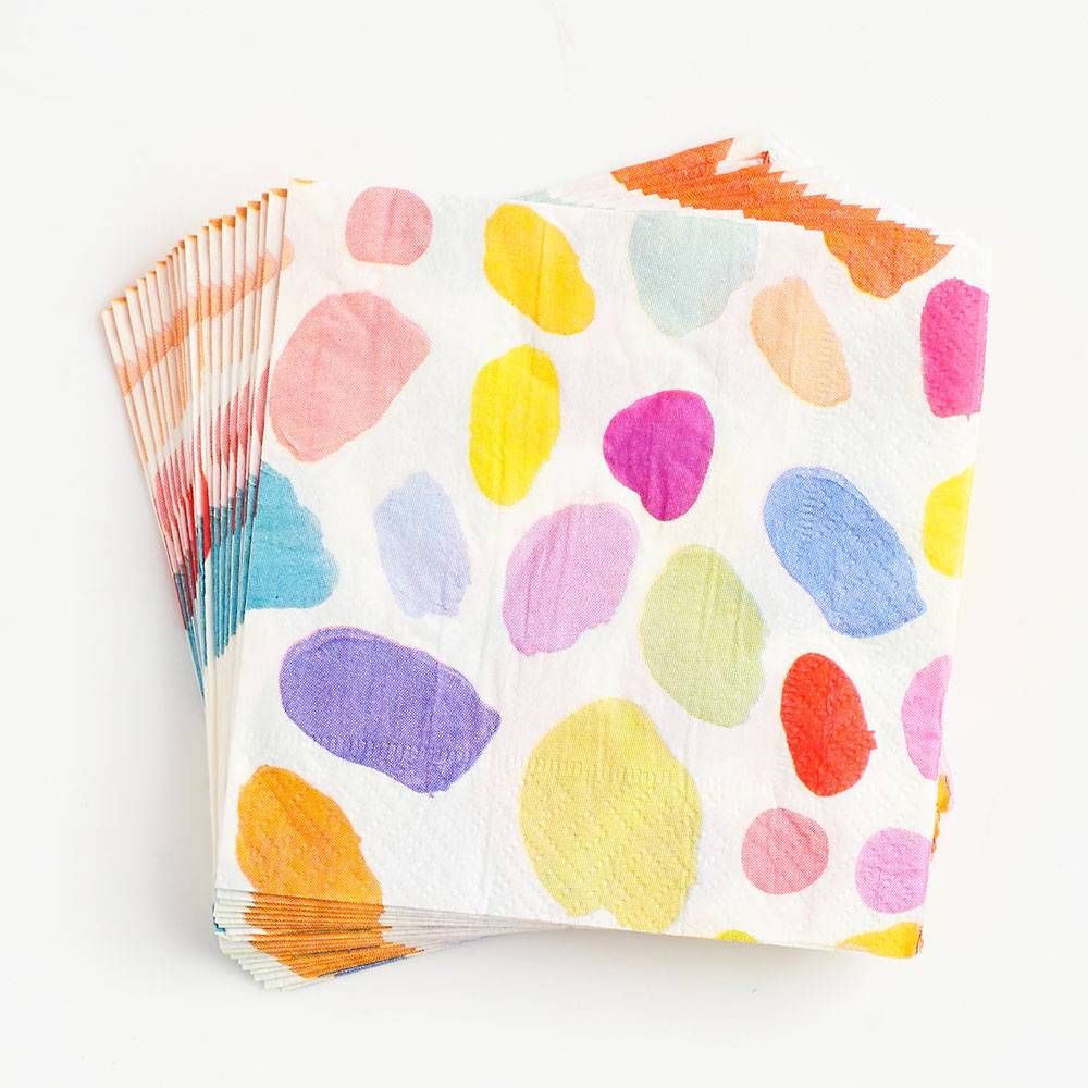 Kindah Dot Cocktail Napkins