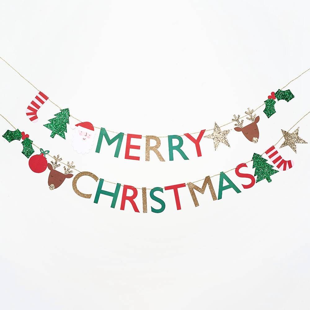 Merry Christmas Garland