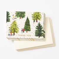 Tree Farm Thank You Card Set