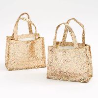 Gold Chunky Glitter Treat Bags