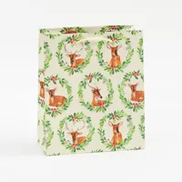 Reindeer Wreaths Medium Bag