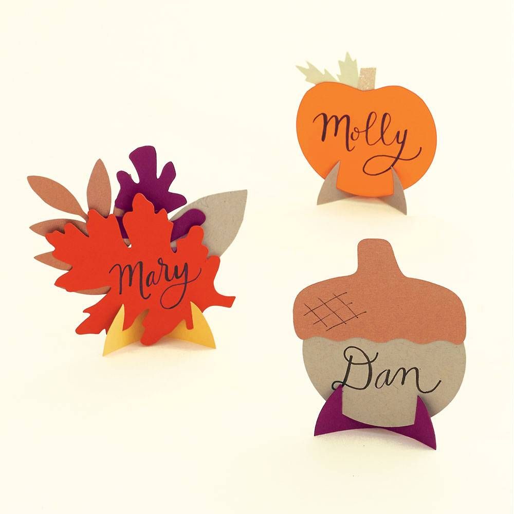 Thanksgiving Icon Placecards