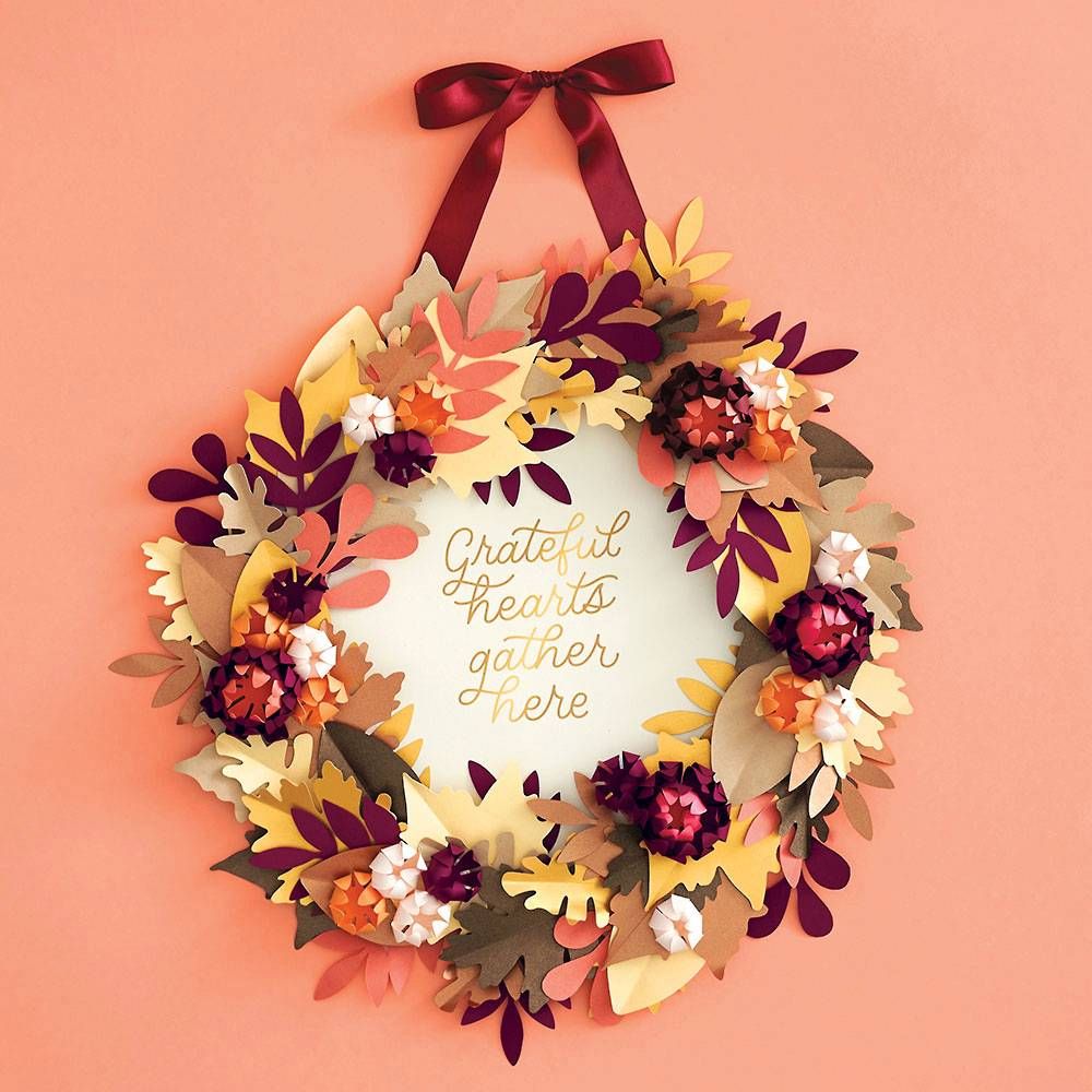 Grateful Hearts Fall Wreath Kit