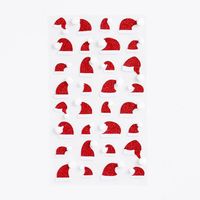 Santa Hat Stickers